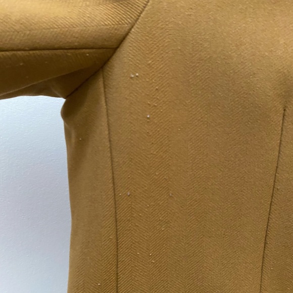 WOOL COAT - CAMEL - BANANA REPUBLIC Mens XL - Picture 5 of 12